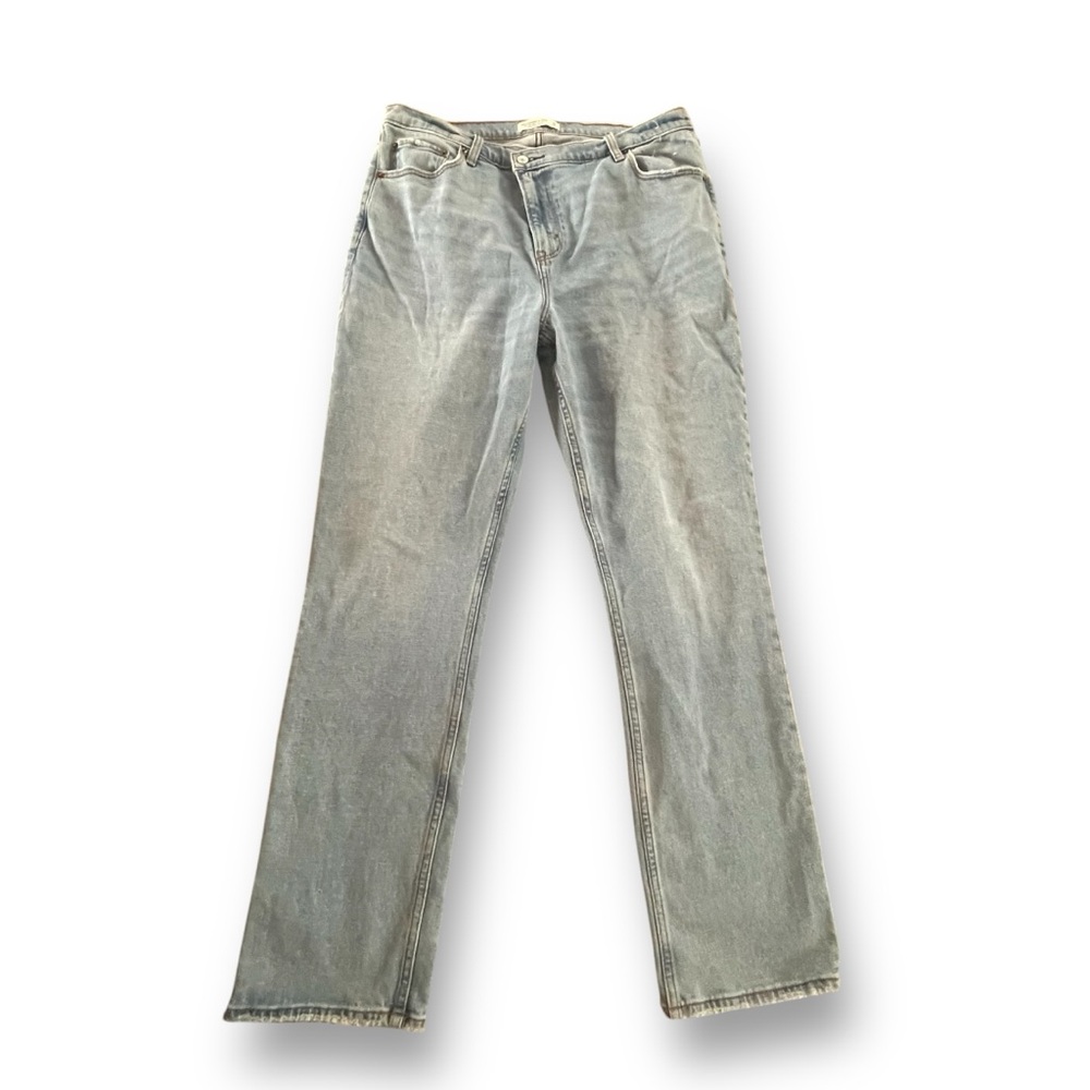 Abercrombie & Fitch The 90s Slim Straight Ultra High Rise Jeans Size 33/ 16R